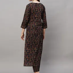 thummar house Embroidered Kurta, Trouser/Pant & Dupatta Set image 2