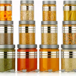 dhabrij Plastic Grocery Container - 1200 ml, 650 ml, 350 ml, 250 ml image 2