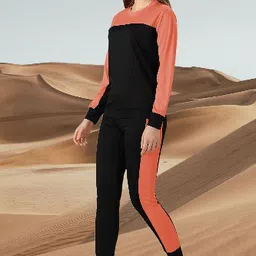 rakesh creation Colorblock Women Track Suit image 3