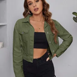 Women Solid Jacket-image-31