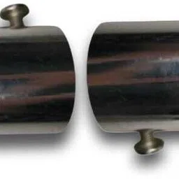 welson Black Rod Rail Bracket, Curtain Knobs, Curtain Hooks, Curtain Rods Metal image 2