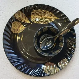 radhe crockery Pack of 44 Melamin Dinner Set image 2