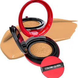 colors queen Mask Fit Red Cushion Foundation, 72Hrs Long Lasting, Satin Finish, Full Coverage Foundation-picture-28