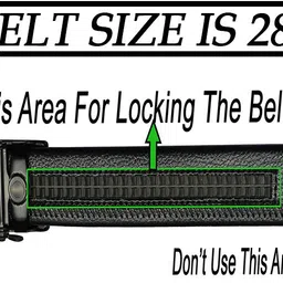 loopa Men Casual Black Synthetic Belt image 2