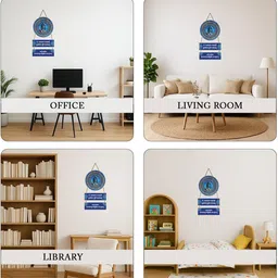 shree sanwariya crafts Powerful Shiva Mantra Wall Hanging for Home Decor Gift Item image 5