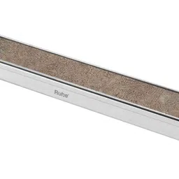 ruhe Floor Stainless Steel Push Down Strainer image 1