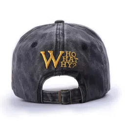 fabulous finds Embroidered Sports/Regular Cap image 3