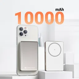 zebronics 10000 mAh 22.5 W Wireless With MagSafe Nano Power Bank image 2