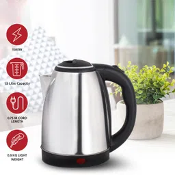 shopwell STAINLESS STEEL 2 LITRE ELECTRIC KETTLE Electric Kettle image 5