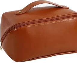 papita Women Brown Cosmetic Bag-picture-21