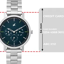 fastrack Alpha Blue Dial Analog Watch - For Men NT3276SM02 image 4