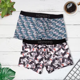 naksh creation Pack of 2 Solid Men Trunk-picture-16