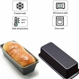 h&m store Bread Loaf, 8 pc Measuring Cup Spoon,6 pcs Cupcake/Muffin Round Silicone Mould with Oiling Brush & Silicone Spatula (Pack of 17) Kitchen Tool Set image 2