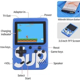 Snuggle Boxes SUP-400 in 1 Video Game for Kids - Portable Retro Handheld Console Special Edition image 3
