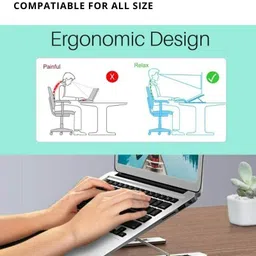 Lonaar 4IN1 15.6 Inch Laptop Accessories combo With Aluminium Laptop Stand Combo Set image 5