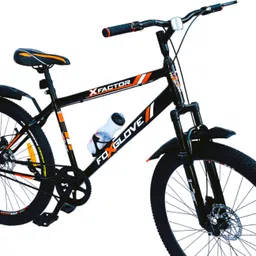 foxglove X FACTOR 27.5 T F/ORANGE ALLOY RIM FRONT SHOCKER DISK BRAKE FOR HEIGHT 6 FT 27.5 T (inch) Road Cycle image 4