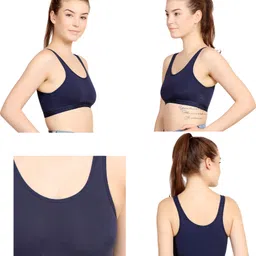 stogbull Pack of 3 Women Sports Non Padded Bra image 2