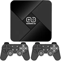 PTCMart G5 Gamebox Video Console Retro Games Hd 4K With Tv Android Wireless Controller 64 GB with CPS FC GB GBA GBC MD SFC N64 PS1 ATARI, 30,000+ built-in games-picture-38