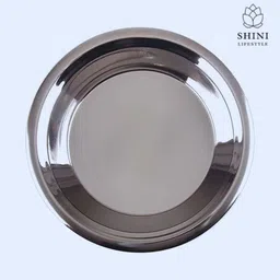 shini lifestyle Stainless Steel Atta Parat, Steel parat for kitchen, Parati, Paraati Paraat image 1