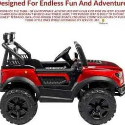 kidscruser 4×4 Battery Operated Jeep for Kids, Ride on Toy Kids Car Light & Music Jeep Battery Operated Ride On image 5