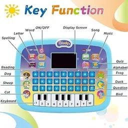 crazybuy Educational Learning Kids Laptop Computer Notebook with led Screen Music Fun Toy image 2
