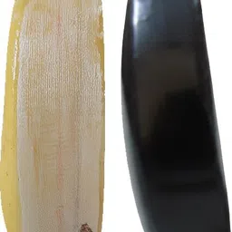 slanz Premium Quality Natural & Black Wooden Hockey Pack of 2combo Durable for All Age Hockey Stick - 36 inch image 5