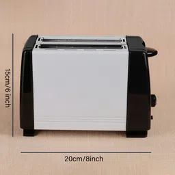 home-pro by home-pro Automatic Popup Toaster/Quick 2 Slice Popup Toaster/ Cool Touch Sock Proof 650 W Pop Up Toaster image 3
