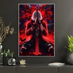 art recall Devil May Cry Wall Poster Anime Poster For Wall Photographic Paper image 3