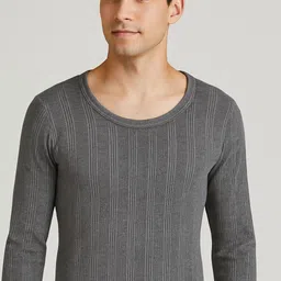 Adam Phillip Full Sleeve Grey Men Top Thermal image 4
