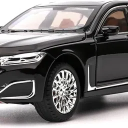 arniyavala 1:24 Diecast BMW 7 Series 760Li Metal Pull Back Car With Sound And Light-picture-11
