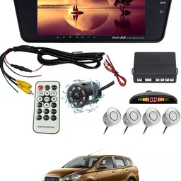maties 7Inch Rearview Monitor Mirror with Touch Button,Camera & Silver sensor 98 Black LCD-picture-27
