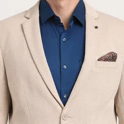 turtle Men Solid Single Breasted Casual Blazer image 5
