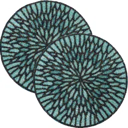 craftsnagri Round Pack of 2 Table Placemat image 2
