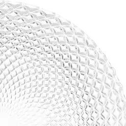 virco Flower Shaped Fruit Plate, Crystal Serving Tray Dry Fruits Bowl Tray image 5