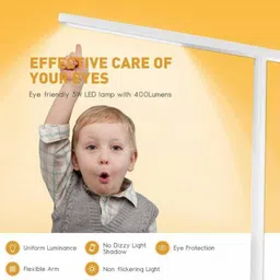 firstlike Rechargeable LED Touch On/Off Switch Desk Table Lamp Children Eye Protection Office Desk Light Folding Desk Lamp USB Charging Touch Dimmer 10 hrs Lantern Emergency Light image 4