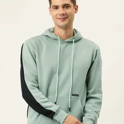campus sutra Men Full Sleeve Solid Hooded Sweatshirt-picture-20