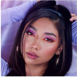 latixmat Highly Pigmented, Lightweight Velvet Matte Purple Face Blusher image 4