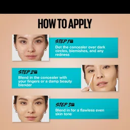 bimble Full Coverage Concealer Cream Composition: Matte & Poreless Ultra Blendable Concealer image 4