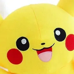 mhk PIKACHU & BLUE CAP Soft Stuffed Toy - 18 cm image 3