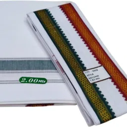 TRUEVELLI Solid Men Dhoti image 3