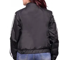 THECLASSICTOGS Solid Women Wind Cheater image 2