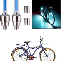 vyantr Cycle Steel, Plastic Tyre Valve Cap For Twister DX 26T LED Front Rear Light Combo image 1