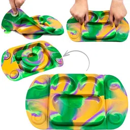 easytots Mini Mat Silicone Suction Plate - Dino image 2