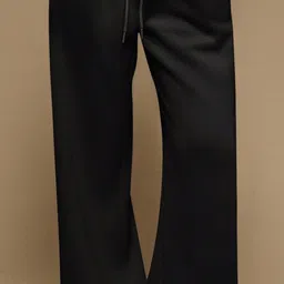 Women Solid Black Track Pants-image-65