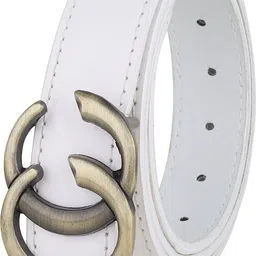 dressberry Women Formal, Casual, Evening, Party White Artificial Leather Belt-picture-44