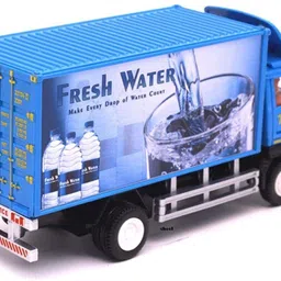 pezyox TOYS Panther Truck Fresh Water blue plastic pull back toy for kids image 4