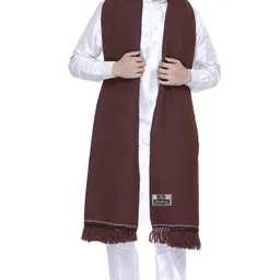 MANBHAV Acrylic Checkered Men Shawl image 3