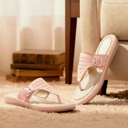 doctor extra soft Flat Memory Foam Slippers/FlipFlops Comfortable Sandals Adjustable Strap Women Slippers-picture-15