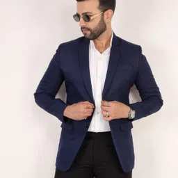raxon Men Solid Single Breasted Casual, Formal, Wedding Blazer-picture-14
