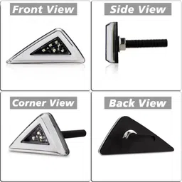 flipkart smartbuy Front, Rear LED Indicator Light for Universal For Bike, Yamaha Universal For Bike, R15, R15 V4, R15 M, R15 V1, R15 V2 image 2